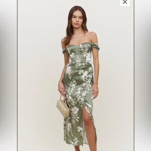 Reformation Genesis Silk Dress